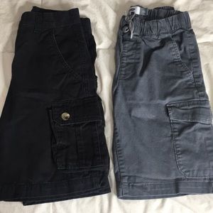Pair of boy cargo shorts